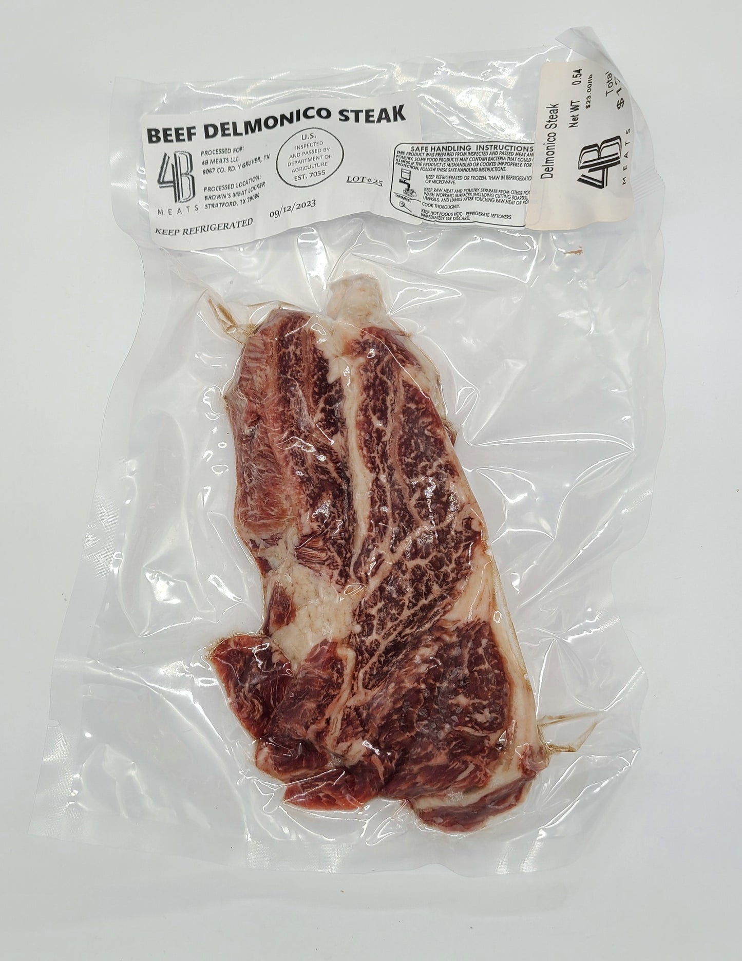 4B Meats-Delmonico