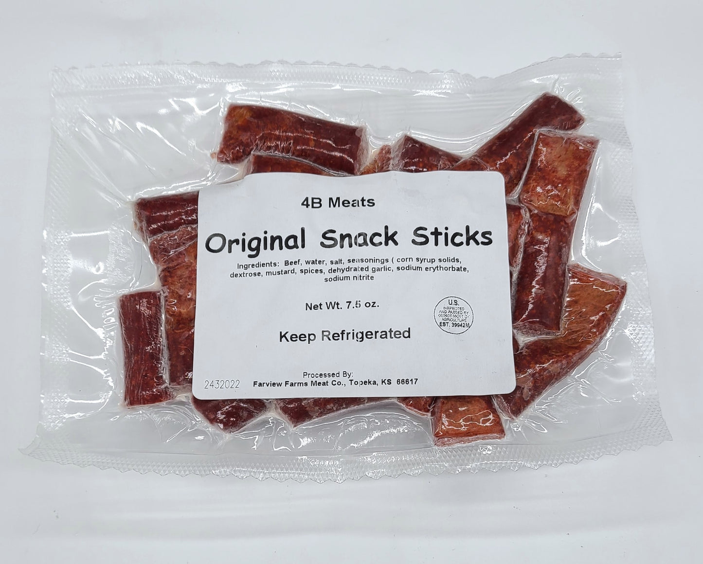 4B Meats-Snack Sticks